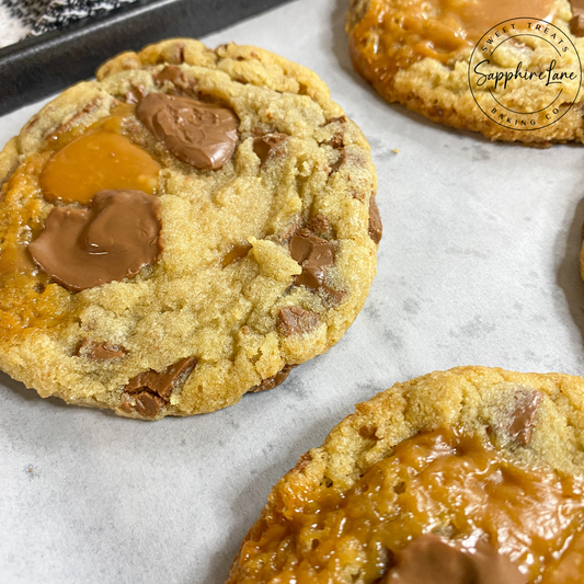 Chocolate Caramel Cookies